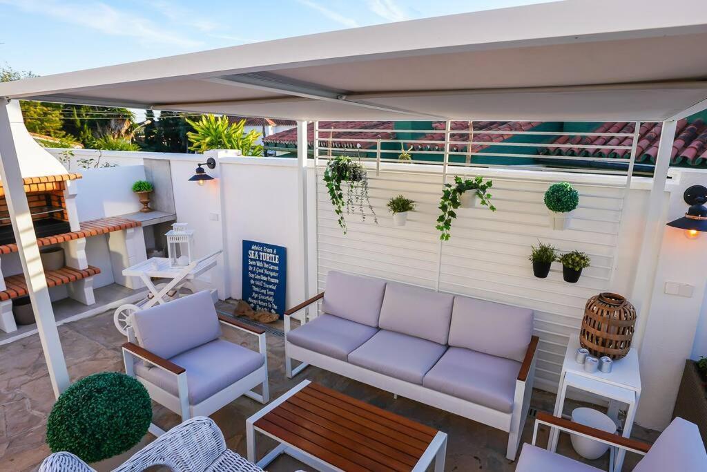 Villa Casacara Marbella Beachside Costabella -Spain エクステリア 写真