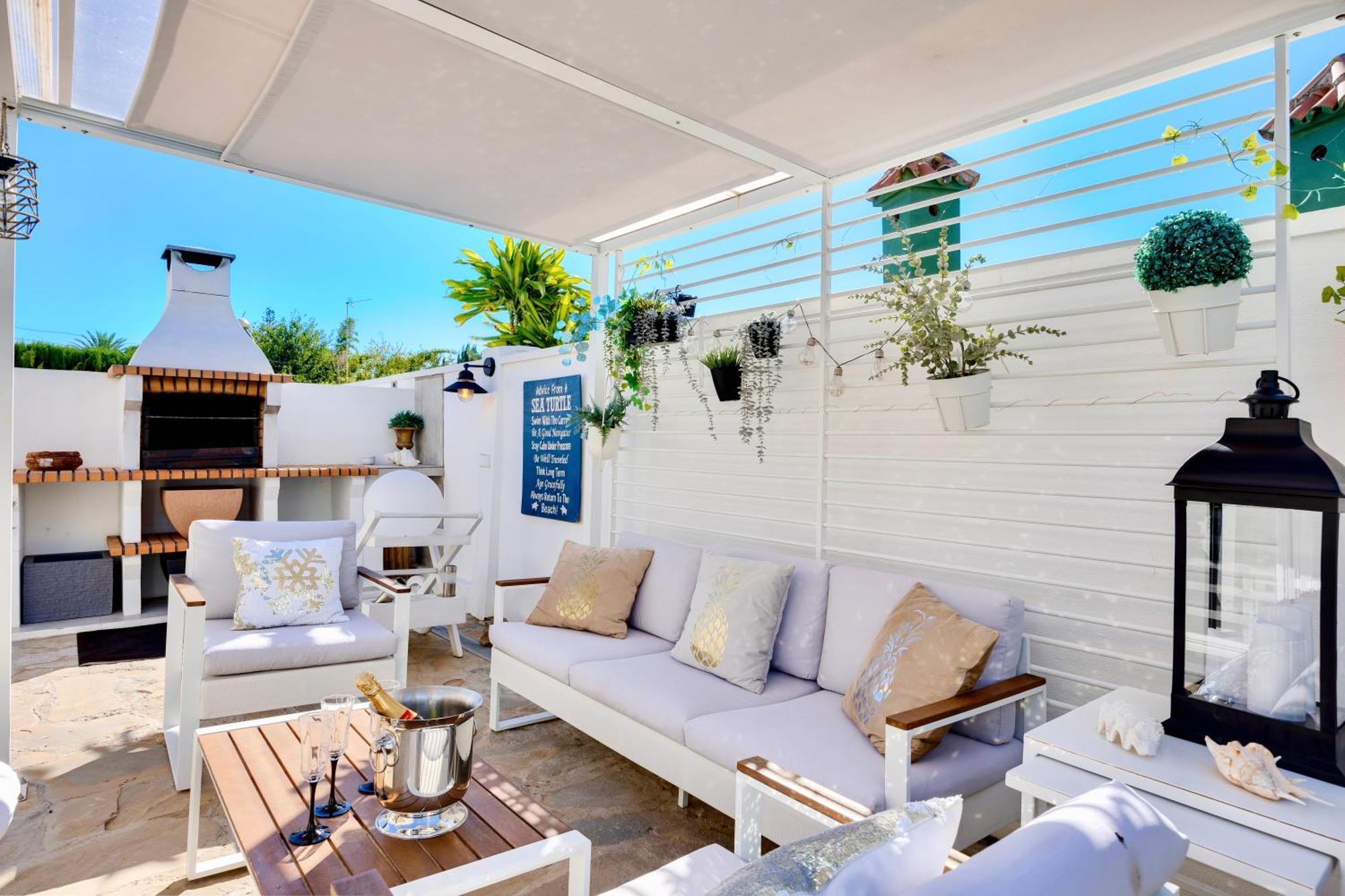 Villa Casacara Marbella Beachside Costabella -Spain エクステリア 写真