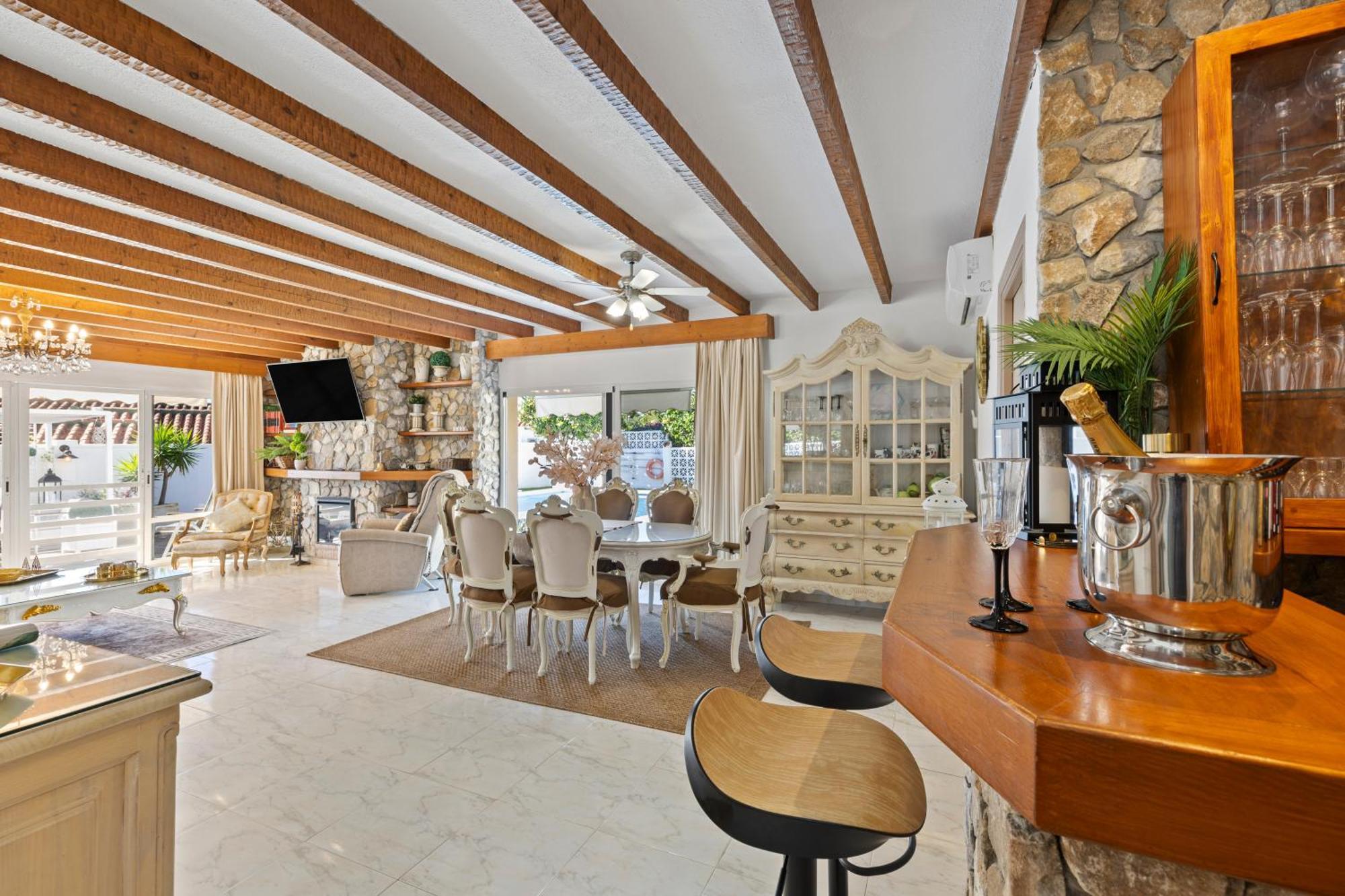 Villa Casacara Marbella Beachside Costabella -Spain エクステリア 写真