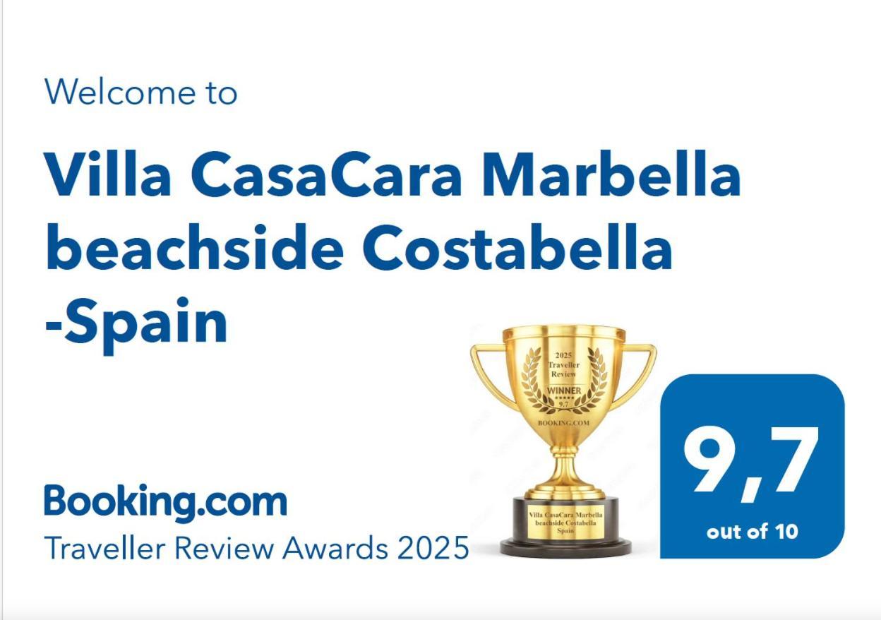 Villa Casacara Marbella Beachside Costabella -Spain エクステリア 写真